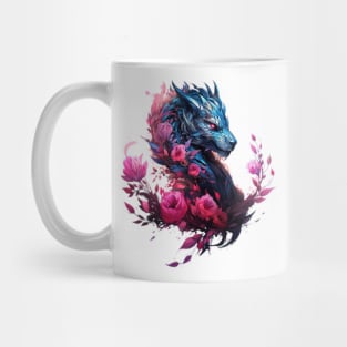 Dragon of the Roses Mug